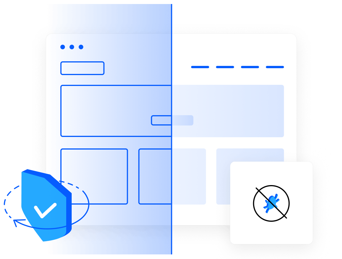 Website Security - Professional security features for your website